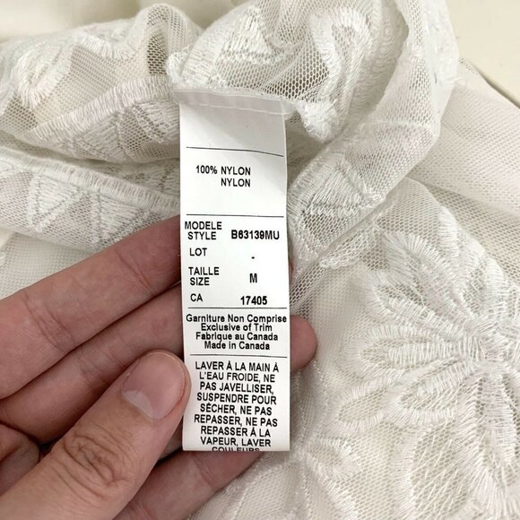 Conrad C Collection Top Medium Women’s White Tank - Picture 8 of 12